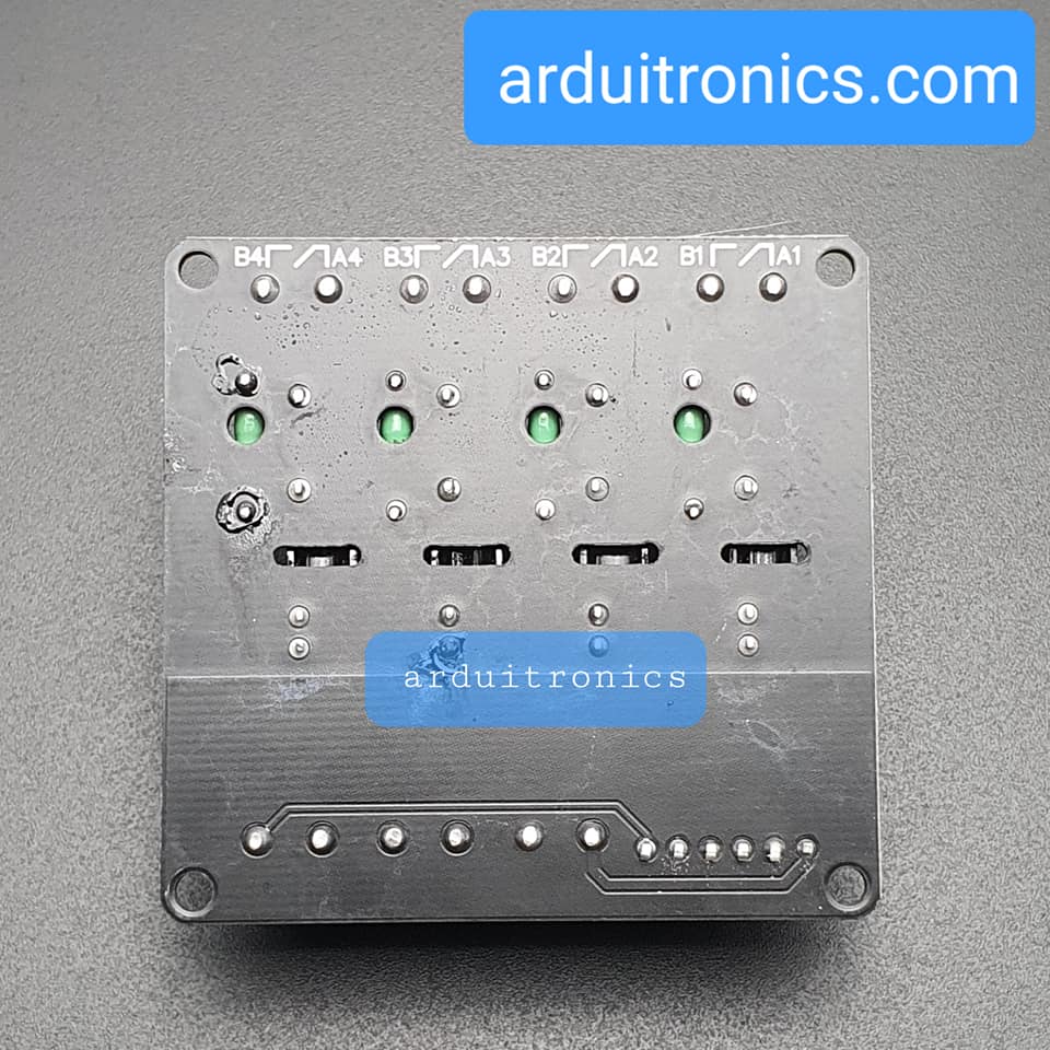 4 Channel 5V 2A Solid State Relay (SSR) High Level Trigger