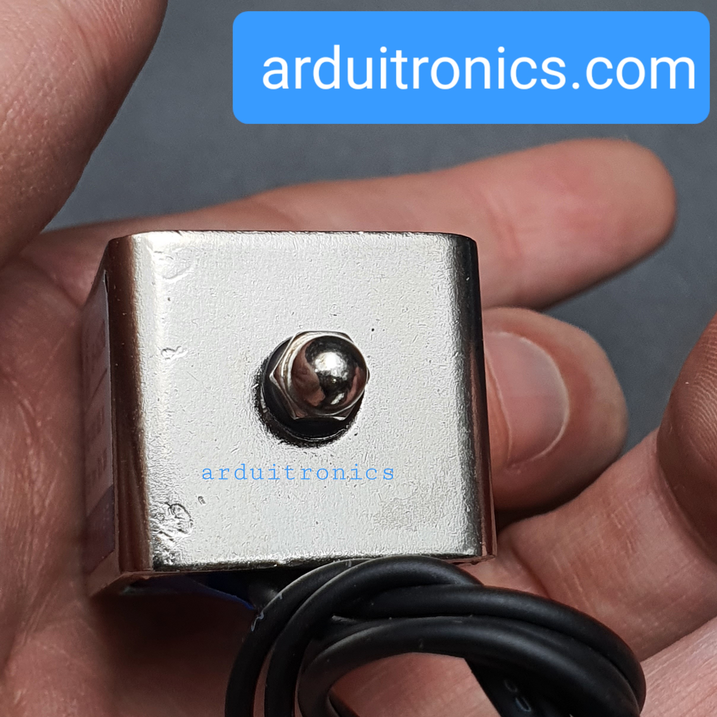 กลอนไฟฟ้า กลอนประตูไฟฟ้า JF-0826B 12V / 2A รีเซ็ต 10mm Push Pull Type Open Frame Solenoid แม่เหล็กไฟฟ้าโซลินอยด์แม่เหล็กไฟฟ้า