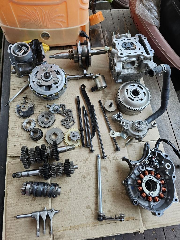 (R15 2018) ชุดเครื่องยนต์แบบแยกชิ้น Yamaha R15 2018,MT15 แท้ (สินค้า Test Run)