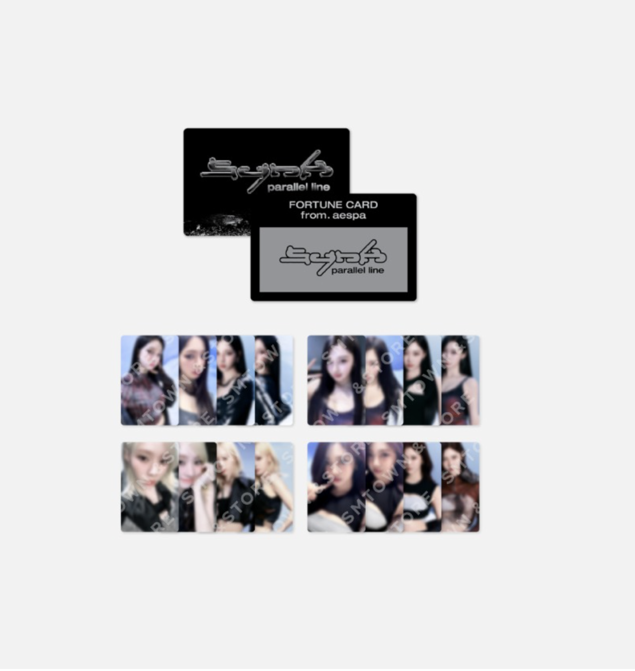aespa -2024 aespa LIVE TOUR - SYNK : PARALLEL LINE – OFFICIAL MD - Fortune Scratch set