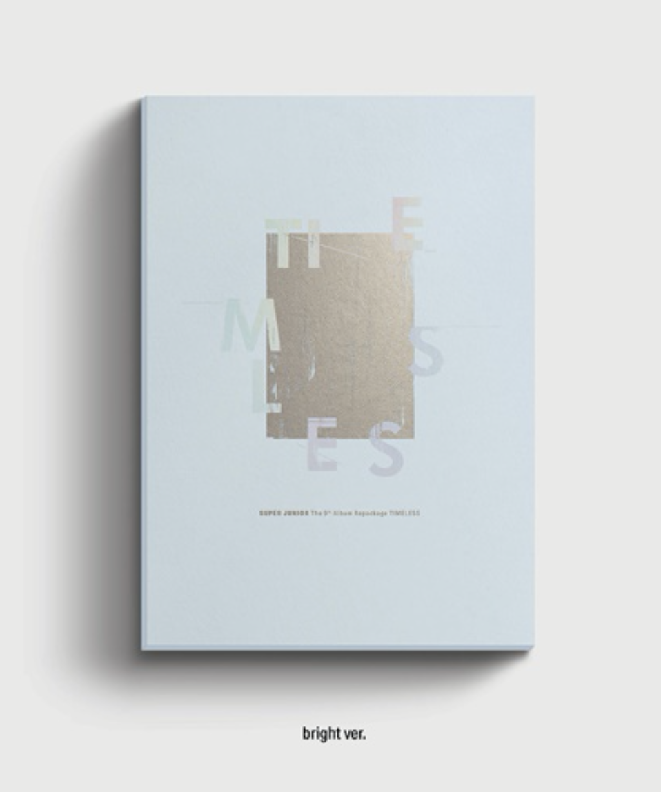 Super Junior - Album Vol.9 Repackage [TIMELESS] หน้าปก Bright Ver