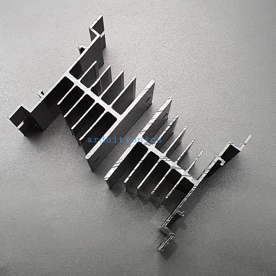 Heat Sink (สีดำ) สำหรับใช้กับ Fotek Solid State Relay (จำนวน 1 ชิ้น)