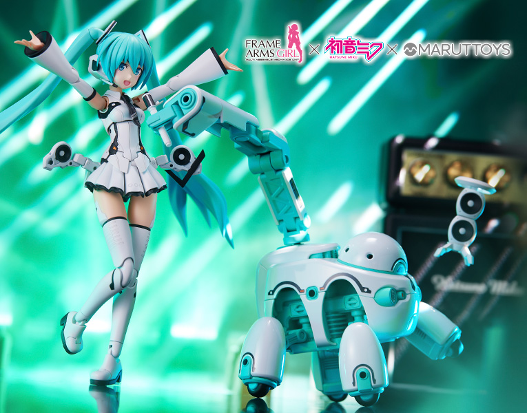 "Pre-Order" Frame Music Girl Hasune Miku (Maruttoys Ver.) & Tamotu (Miku Ver.)
