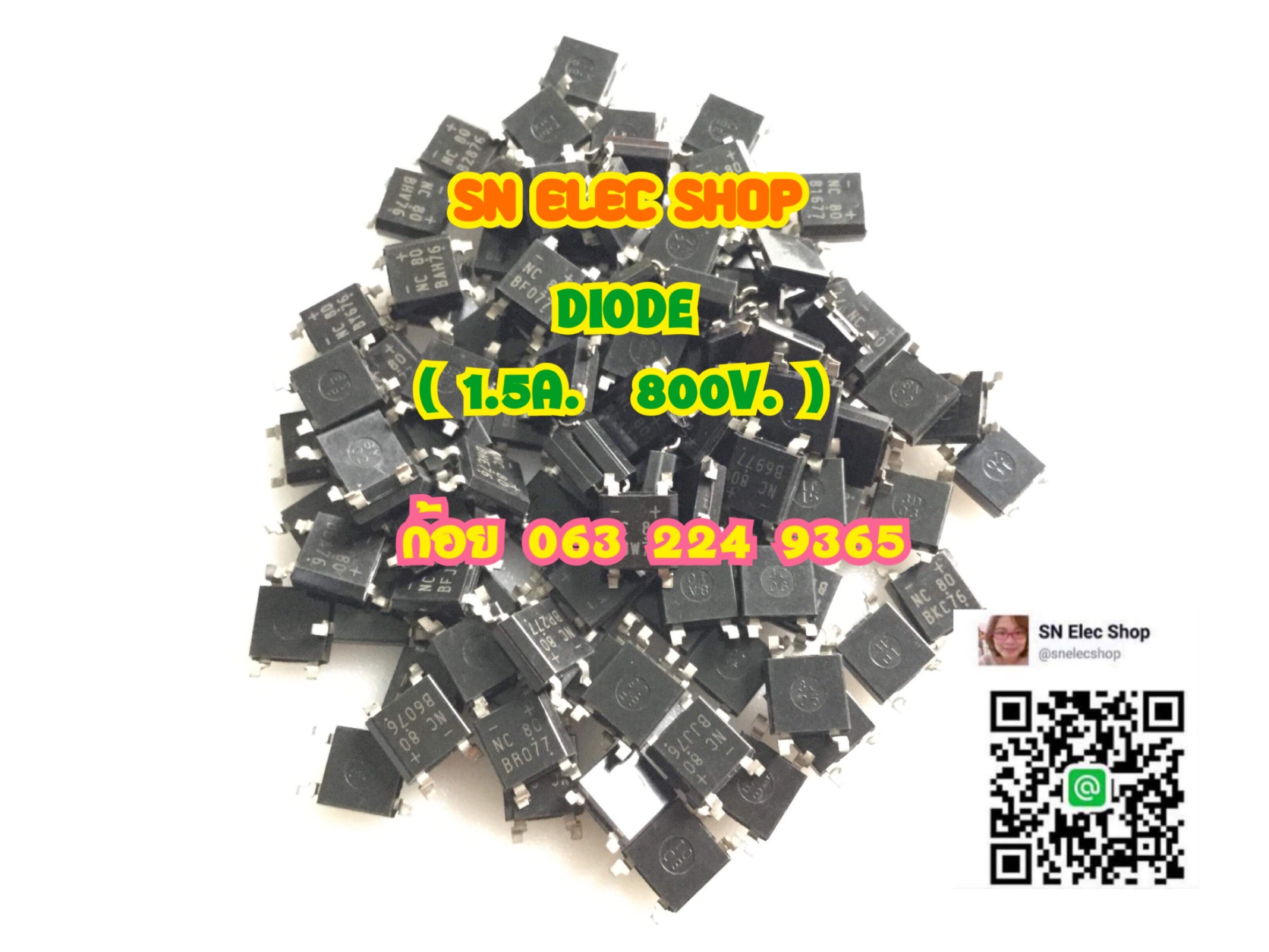 DIODE ( 1.5A. 800V. )
