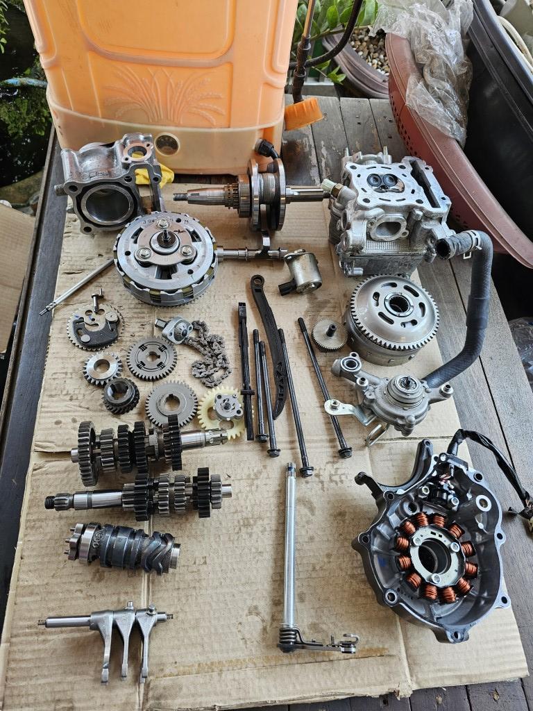 (R15 2018) ชุดเครื่องยนต์แบบแยกชิ้น Yamaha R15 2018,MT15 แท้ (สินค้า Test Run)