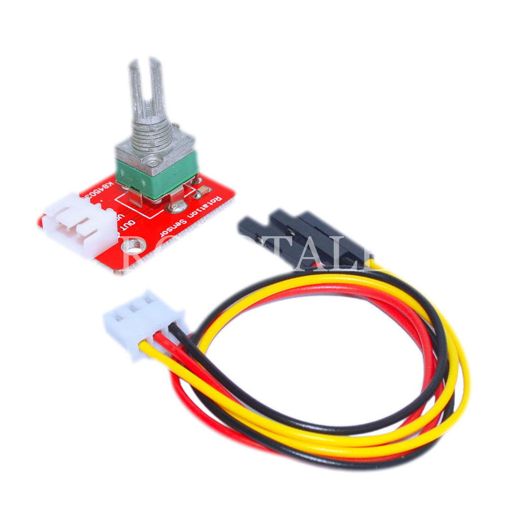KEYES Adjustable Potentiometer Module for Arduino Red PCB