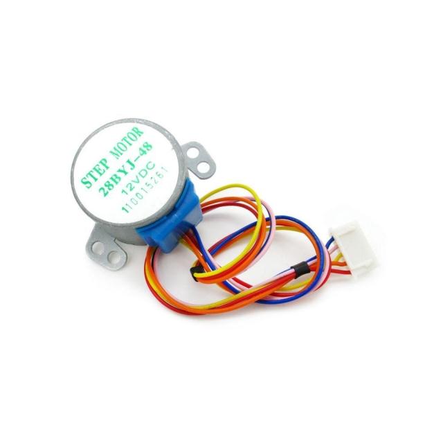 12V DC Stepper Motor + Driver Board (ULN2003APG)