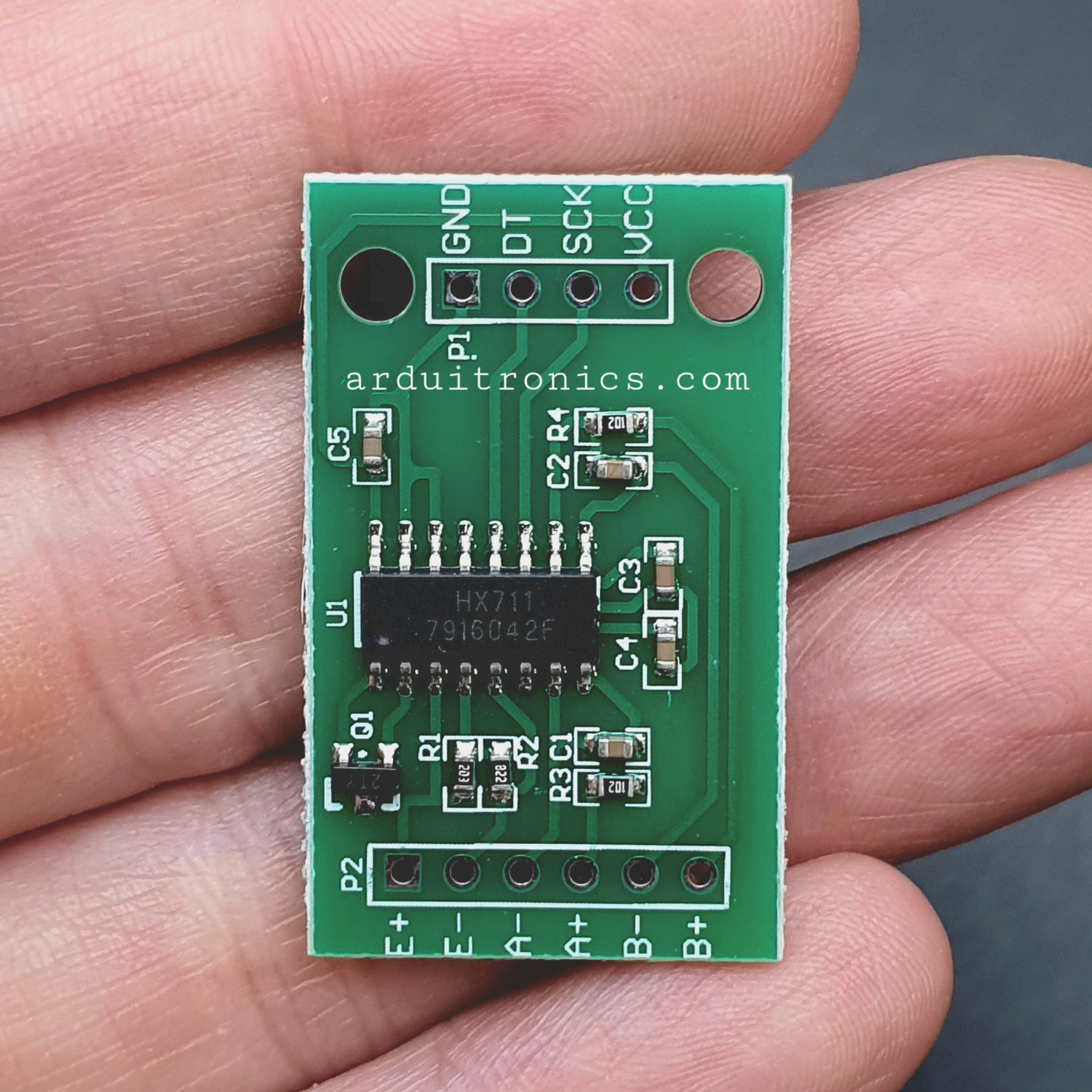 Weight Sensor Amplifier Module (HX711) + Free Pin Header