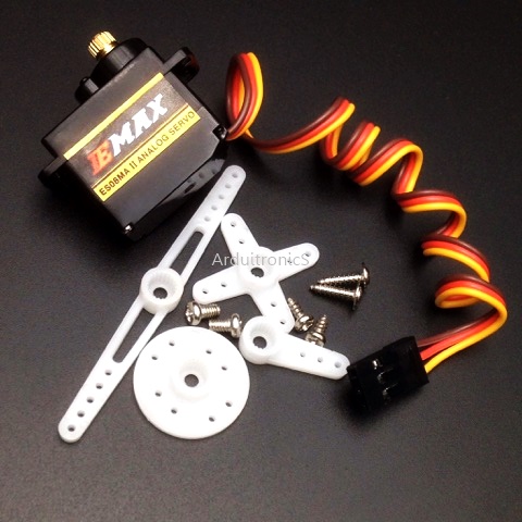 Mini Metal Gear Analog Servo for RC Model (EMAX ES08MA II 12g)