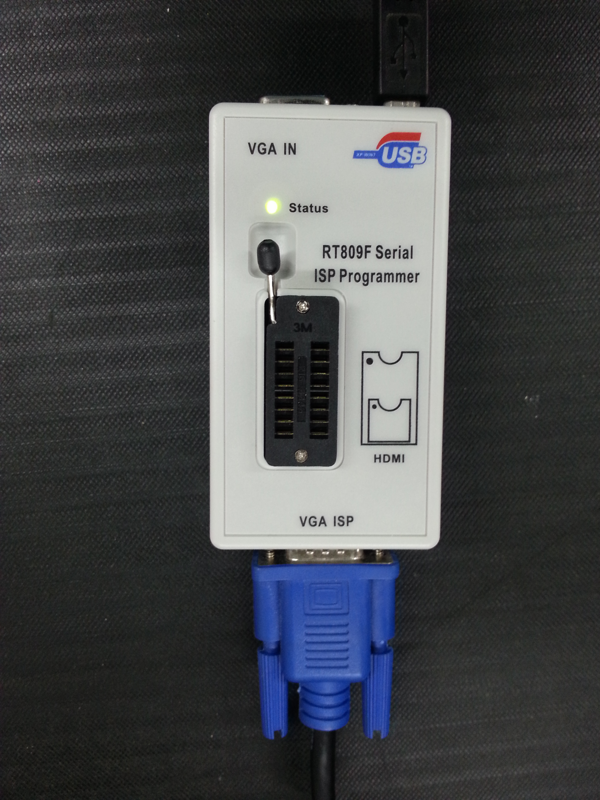 RT809F PROGRAMMER Serial ISPVGA LCD ISP ตัวเครื่อง+Socket 24xxx+Socket25xxx ไม่กล่องให้แล้วนะคะ