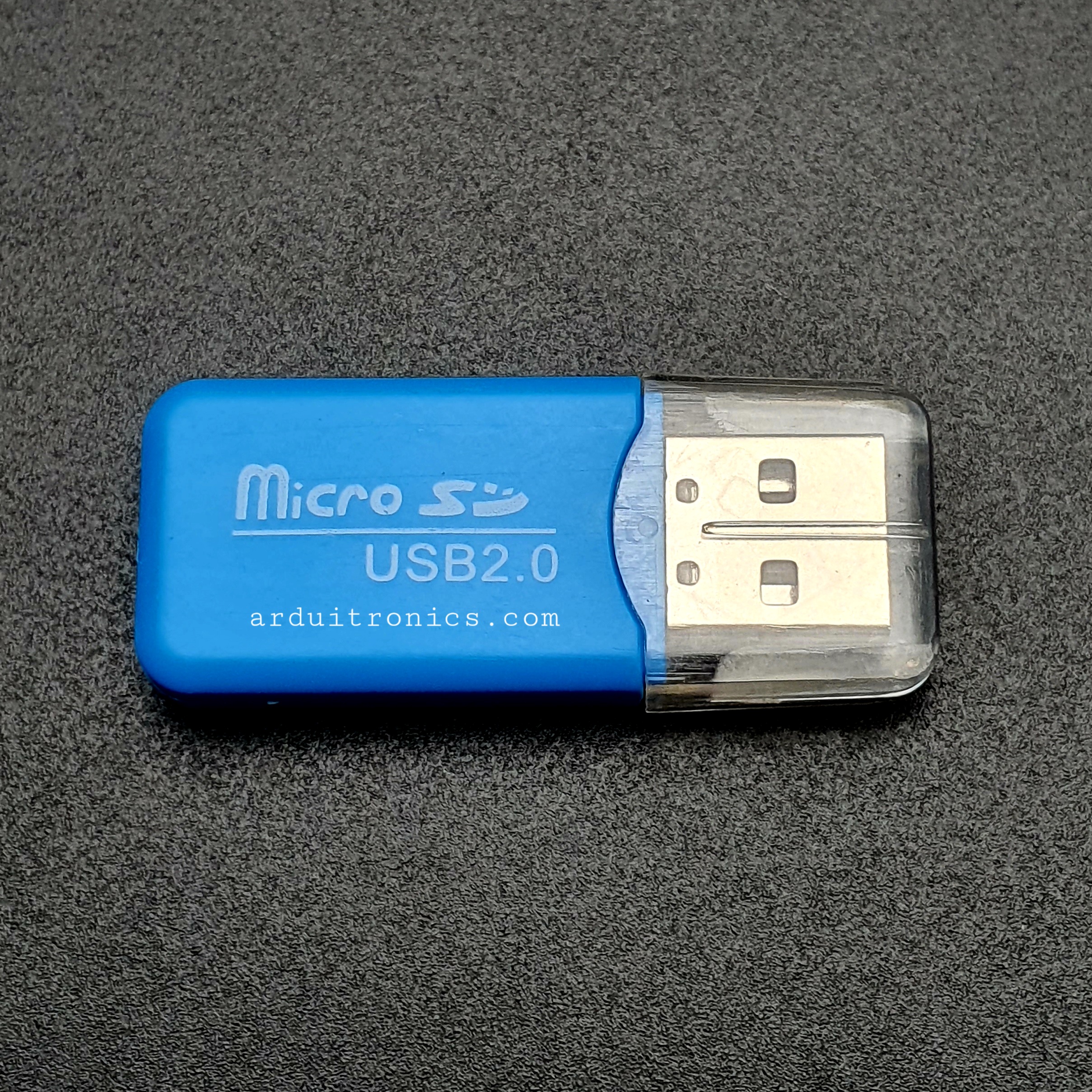 USB2.0 microSD Card Reader/Writer (microSD Card Adapter) - สุ่มสี คละสี