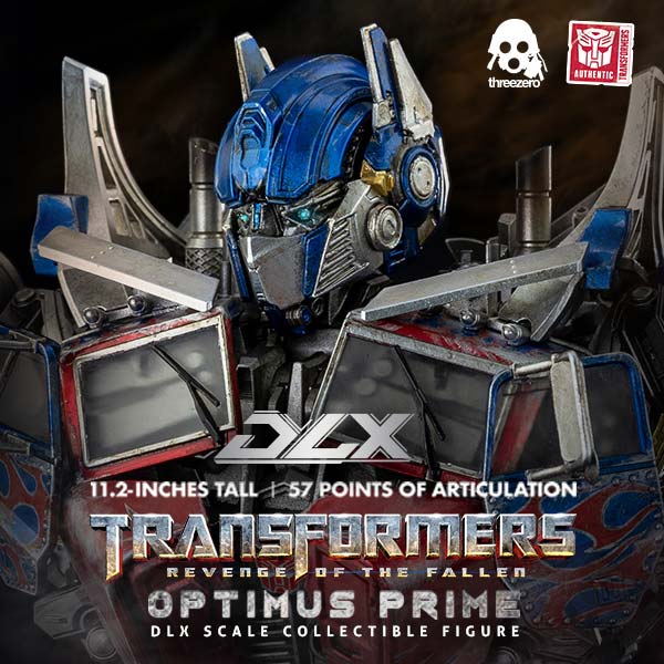 Three Zero Transformers: Revenge of the Fallen DLX Optimus Prime