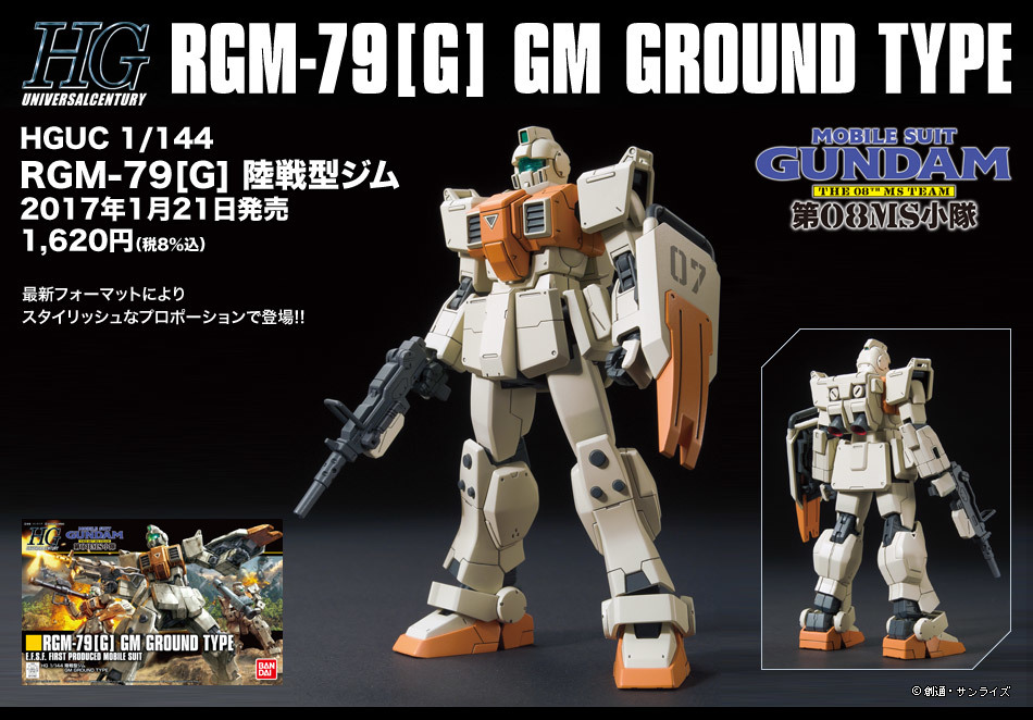 HGUC 1/144 RGM-79(G) GM Ground Type