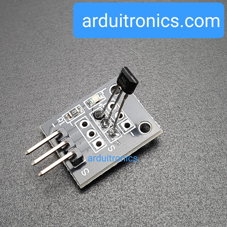 Hall Sensor Hall Magnetic Field Sensor 49E Module KY-035