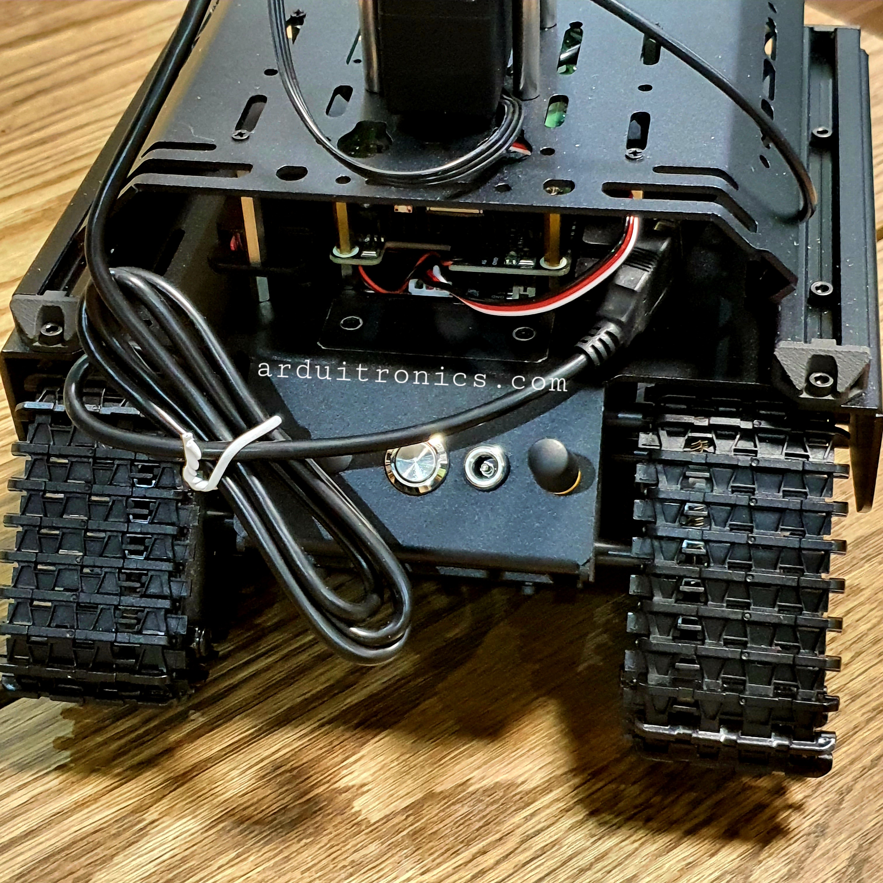 UGV Beast Open-source Off-Road Tracked AI Robot, Dual controllers, All-metal Body, Computer Vision, Suitable for Raspberry Pi 5 (แท้ Waveshare)