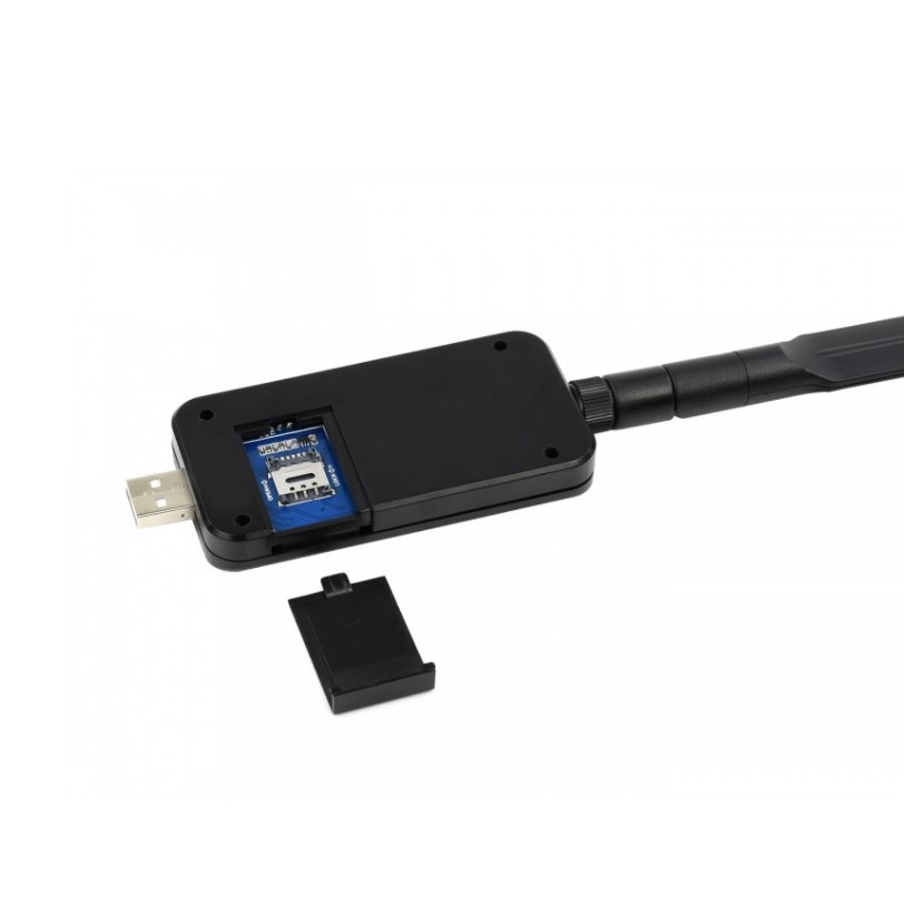 SIM7600G-H 4G DONGLE, GNSS Positioning, Global Band Support (Waveshare)