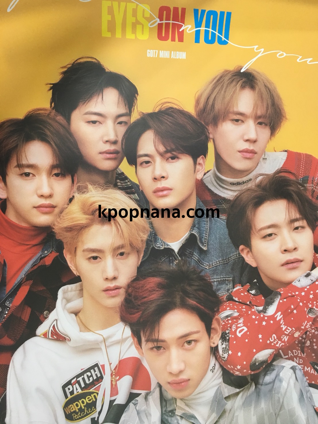 GOT7 - Mini Album Vol.8 [Eyes On You] โปสเตอร์แบบที่ 3 พร้อมส่ง