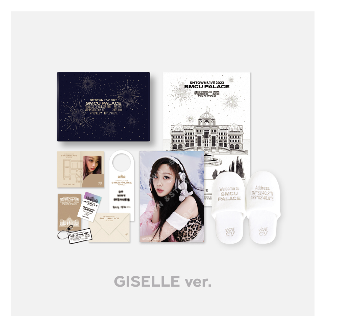 aespa - SMTOWN LIVE 2023 : SMCU PALACE @ KWANGYA OFFICIAL MD -Welcome Kit แบบ Giselle