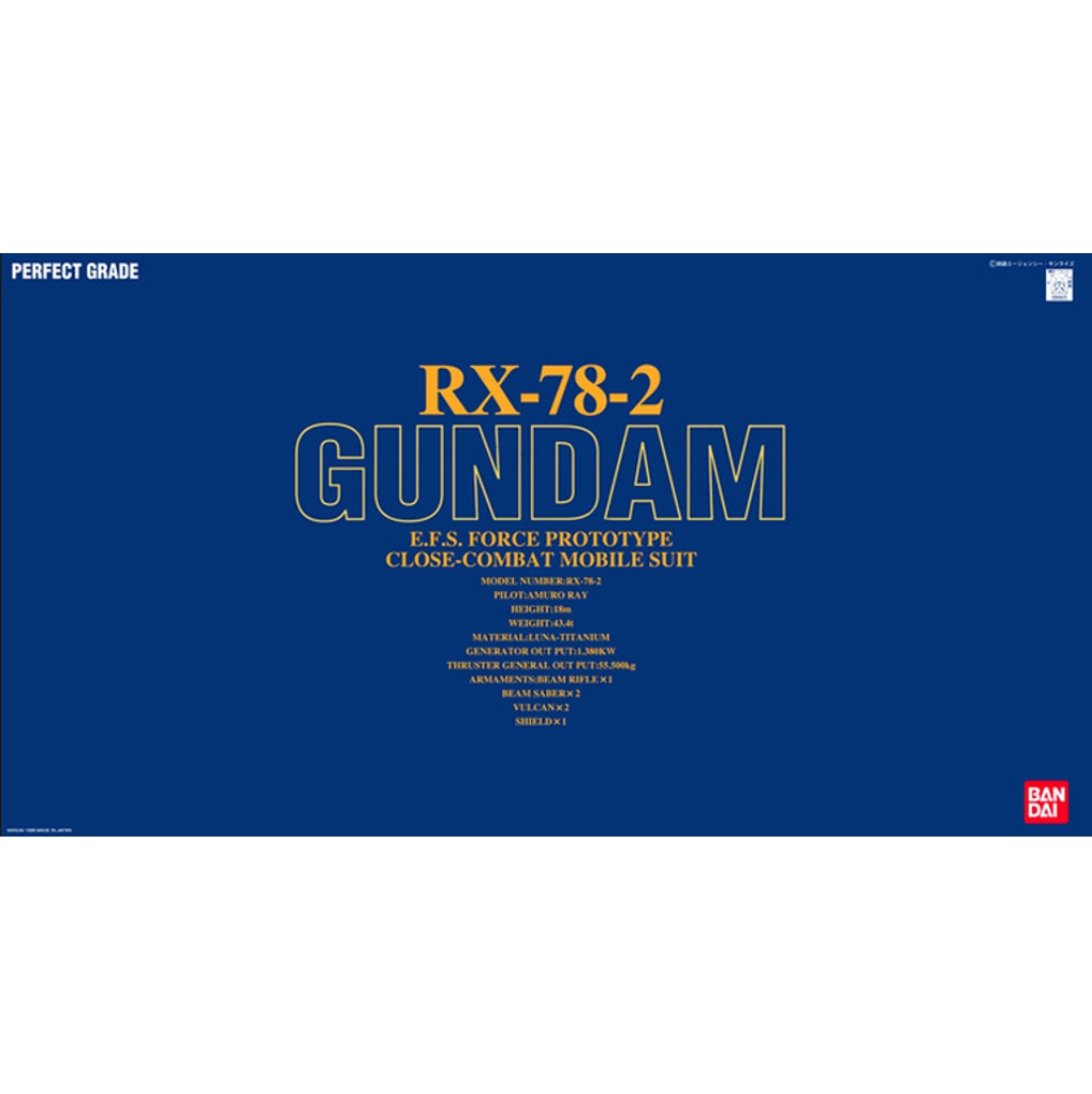 PG 1/60 RX-78-2 Gundam