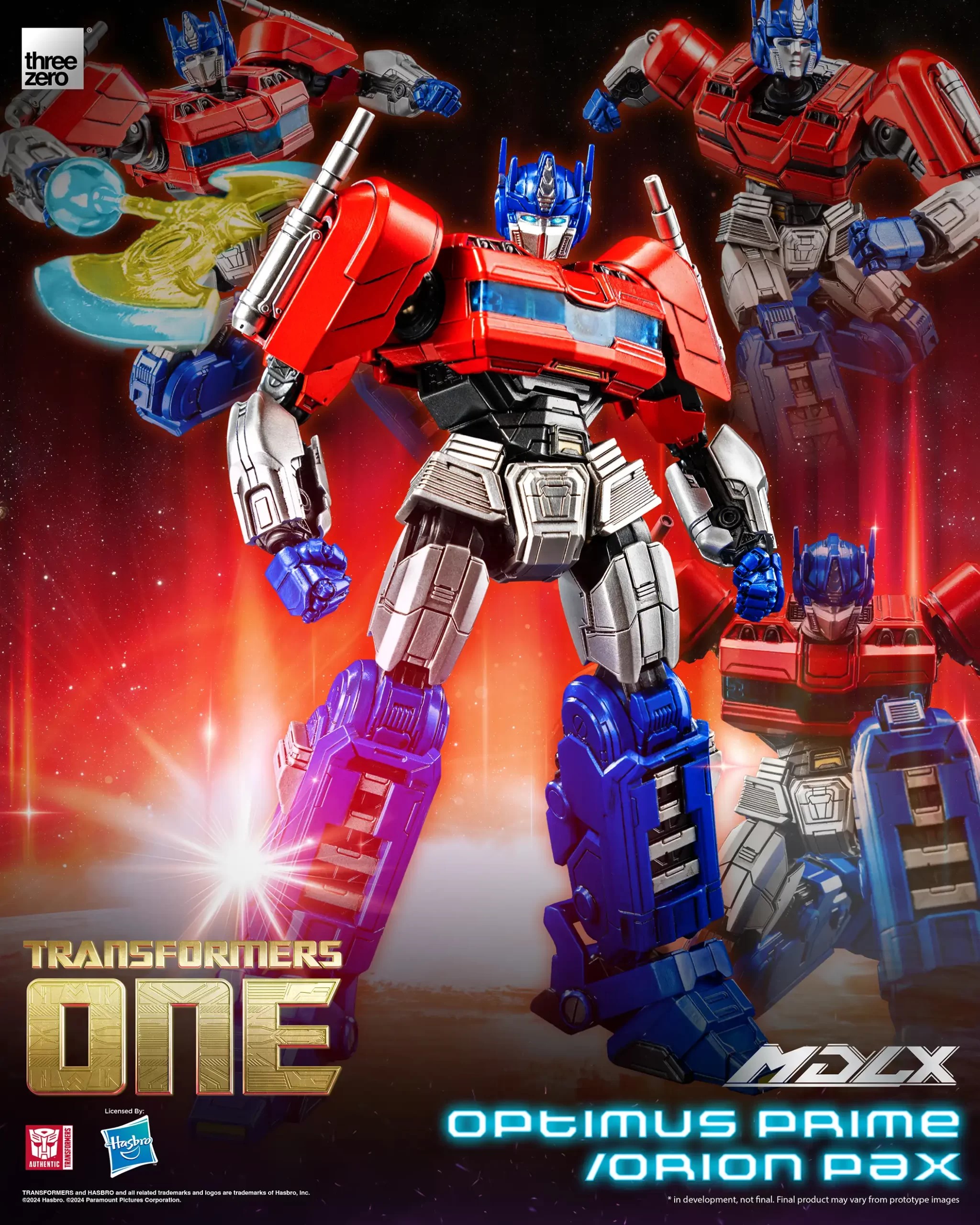 "Pre-Order" Transformers One MDLX Optimus Prime/Orion Pax