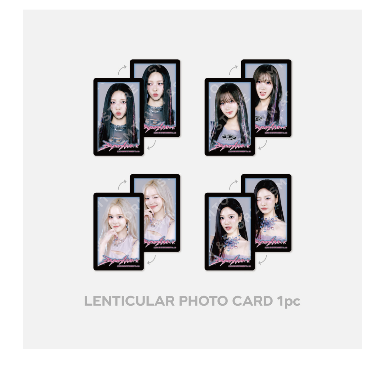 aespa - aespa WEEK – Armageddon : The Mystery Circle MD - Comb + Pouch set - ระบุชื่อที่ตอ้งการ