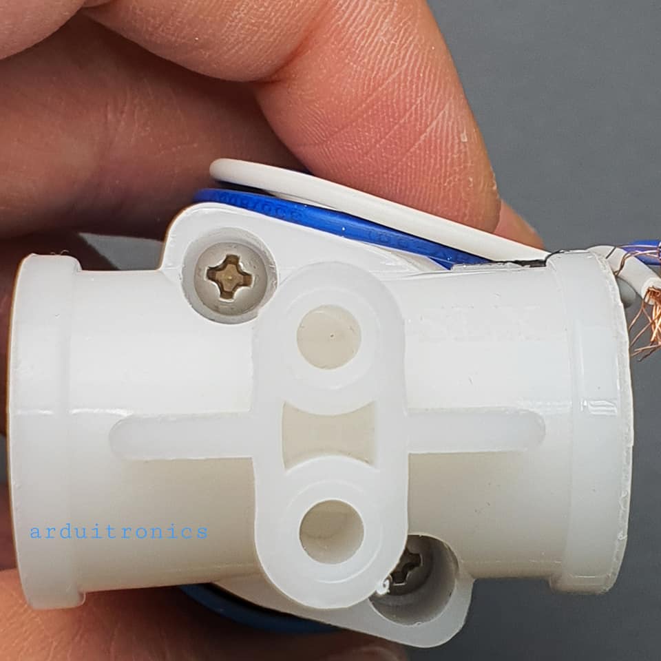 Solenoid Valve โซลินอยด์วาล์ว พลาสติก 2 หุน 12VDC ( SLC 2 )