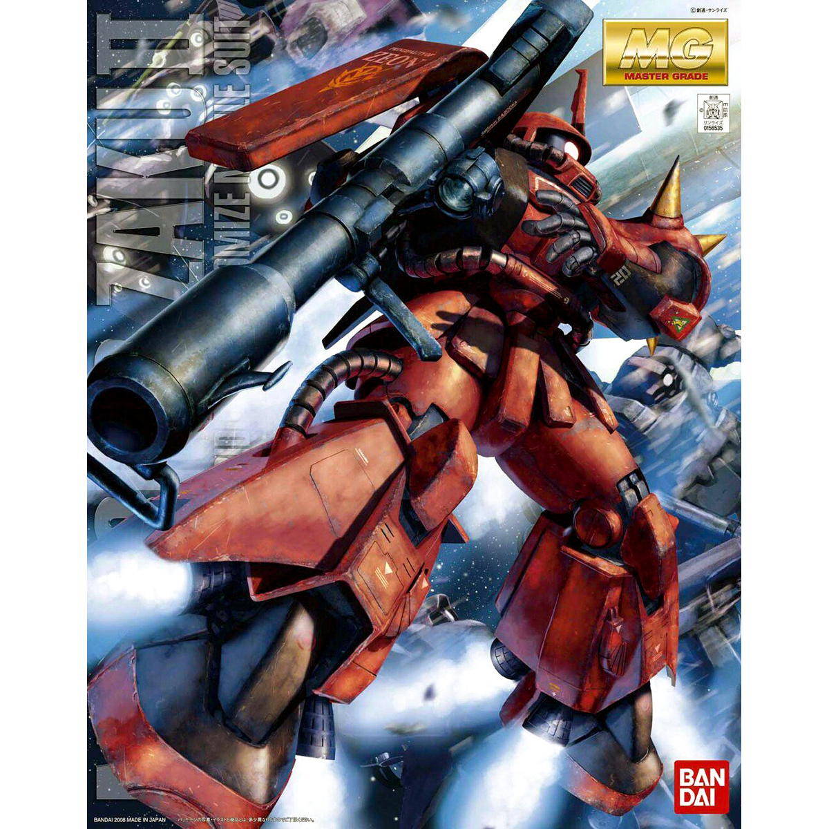 MG 1/100 MS-06R-2 Zaku II Johnny Ridden Custom Ver. 2.0