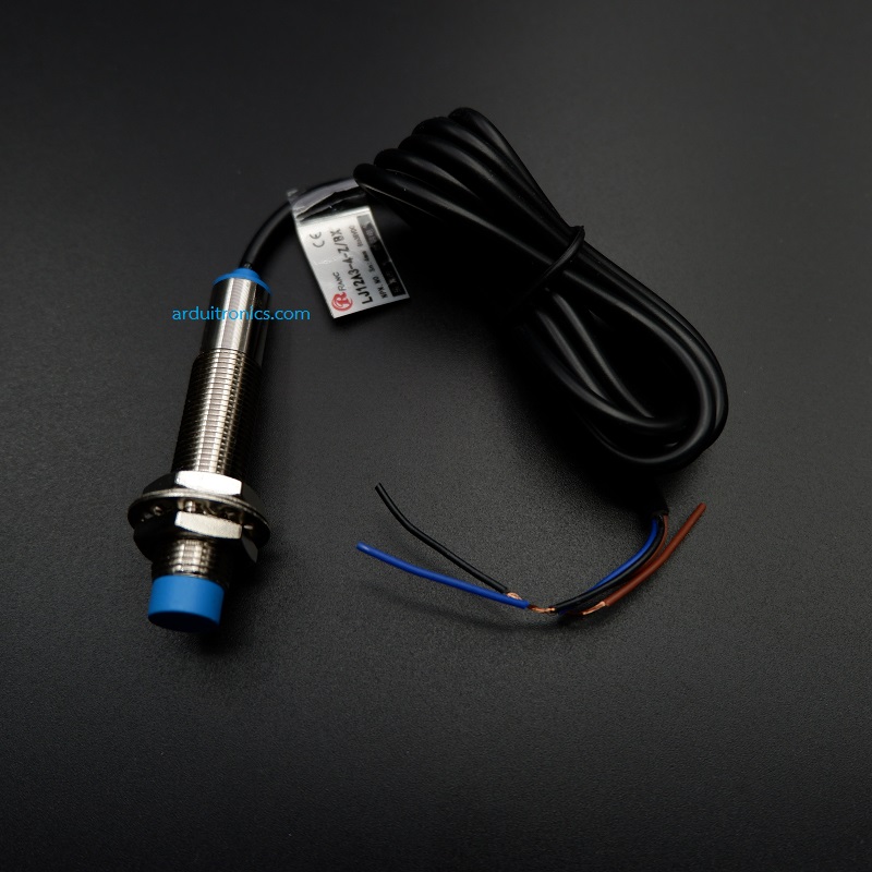 Inductive Proximity Sensor Detection Switch LJ12A3-4-Z/BX (NPN) เซนเซอร์ตรวจจับโลหะ ระยะสูงสุด 4mm