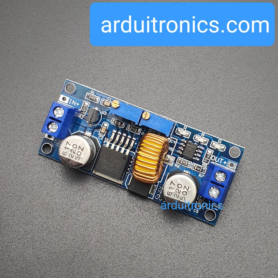 Step Down XL4015 High current 5A 4-38V to 1.25-36V โมดูลแปลงไฟจาก 4-38V เป็น 1.25-36V กระแส 5A