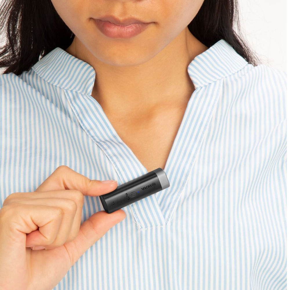 Boya BY-WM3D/WM3U Wireless Mini Microphone Lightning(MFi Certified) Type-C ไมค์ไลฟ์สดไร้สาย ไมค์โครโฟนไร้สายfor iOS Type-C Devices Vlog