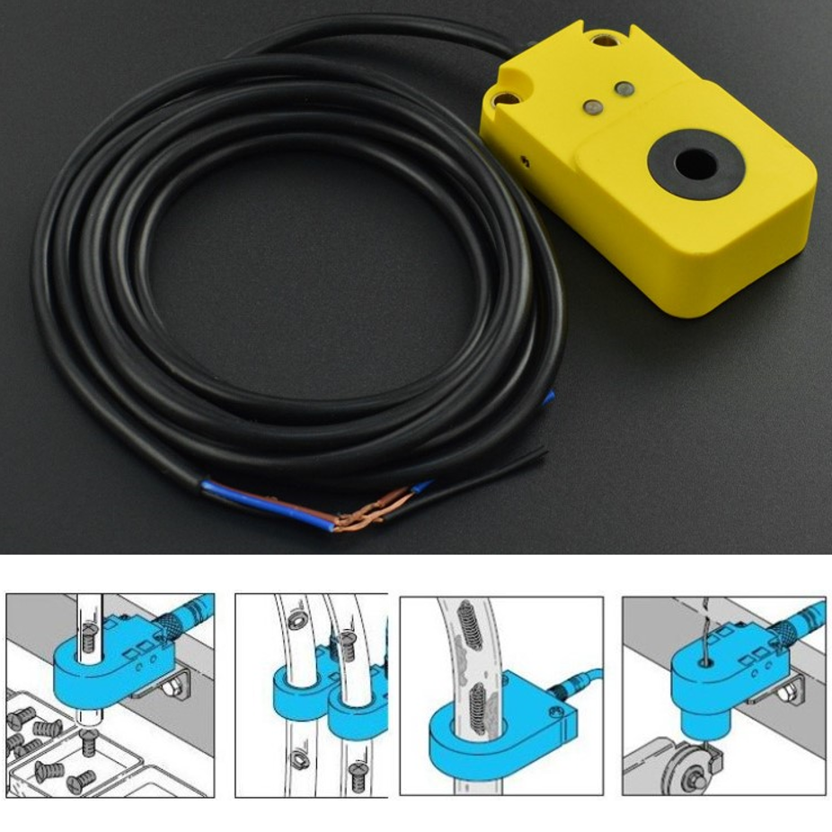 Ring Inductive Proximity Sensor (8mm Hole Diameter) -แท้จาก DFRobot
