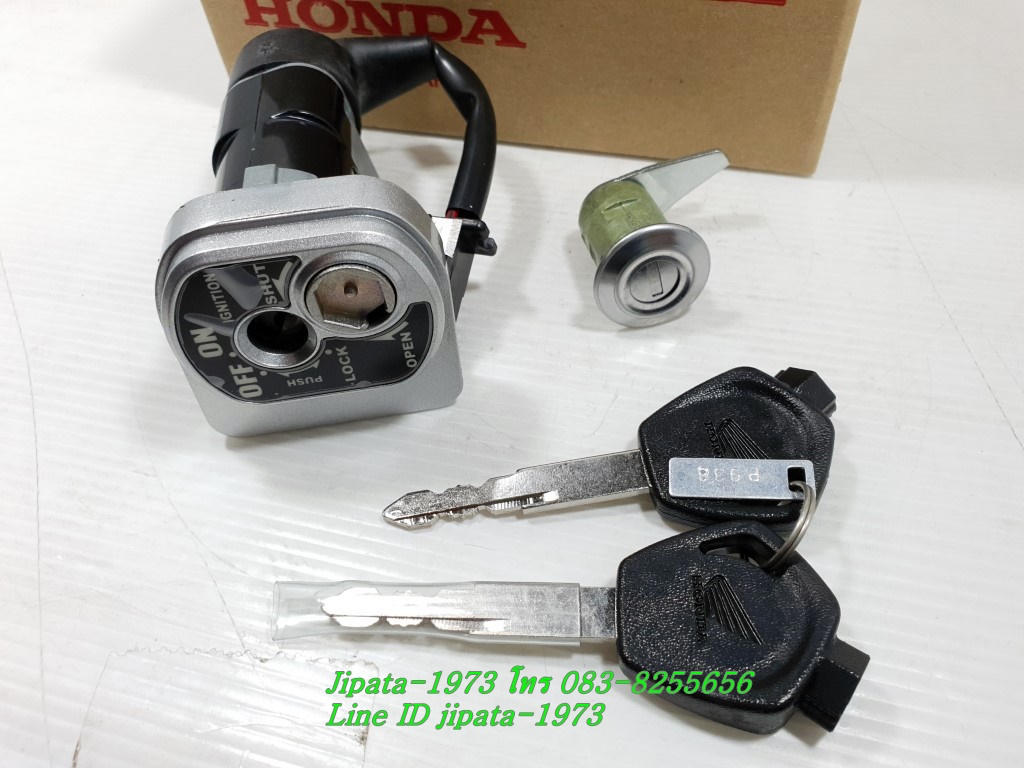 (Scoopy i) ชุดสวิทช์กุญแจ Honda Scoopy i (ปี 2010) แท้