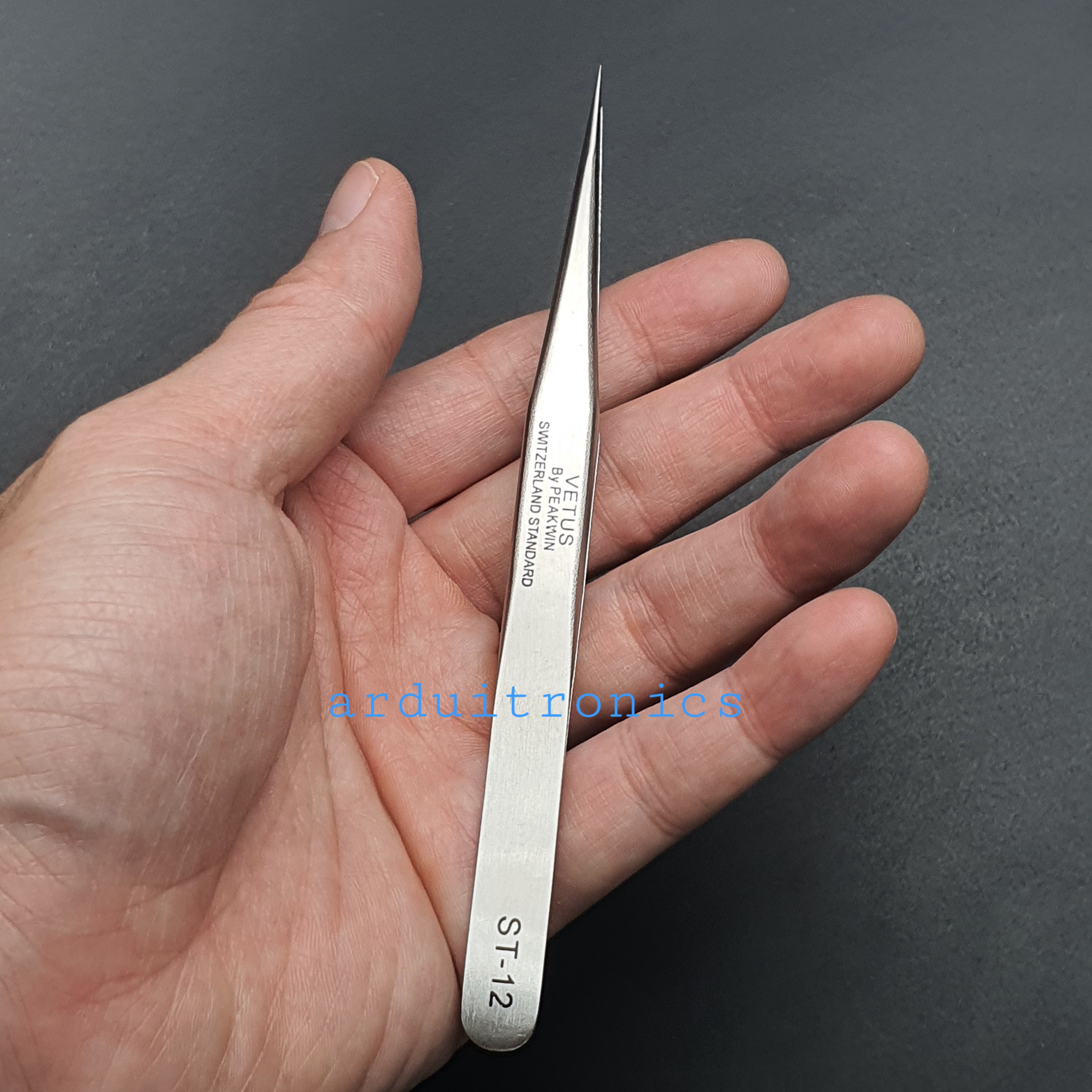 ชุดเซ็ท 8 ชิ้น คีมคีบ (Tweezer) ยี่ห้อ VETUS (ESD10 - ESD17)