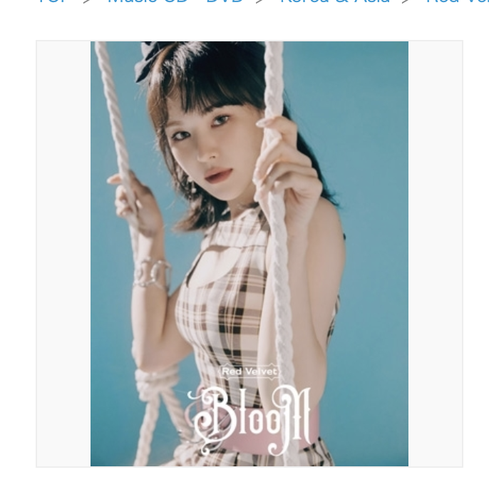 Red Velvet -Bloom [First Press Limited Edition] แบบ WENDY Ver.