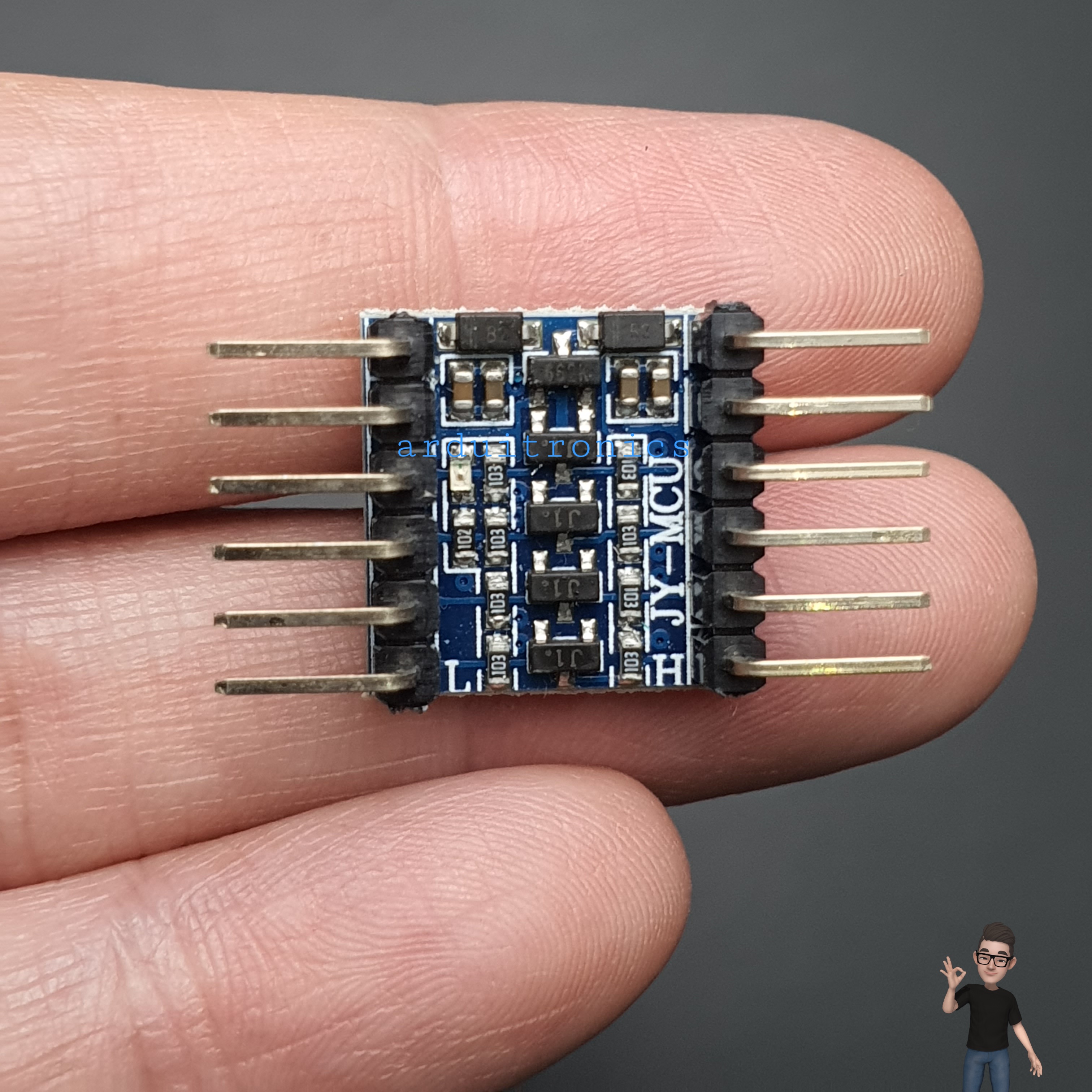 4-Channel Bi-directional Logic Level Converter 3V to 5V (หรือ 5V to 3V)