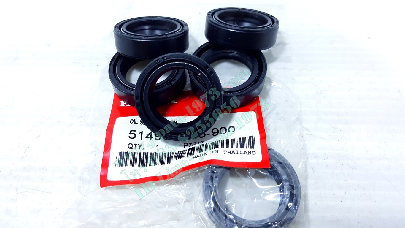 (Wave) ซีลโช้คอัพหน้า Honda Wave,Click,sonic,Fino,Mio,Nouvo แท้ (ขายเป็นคู่)