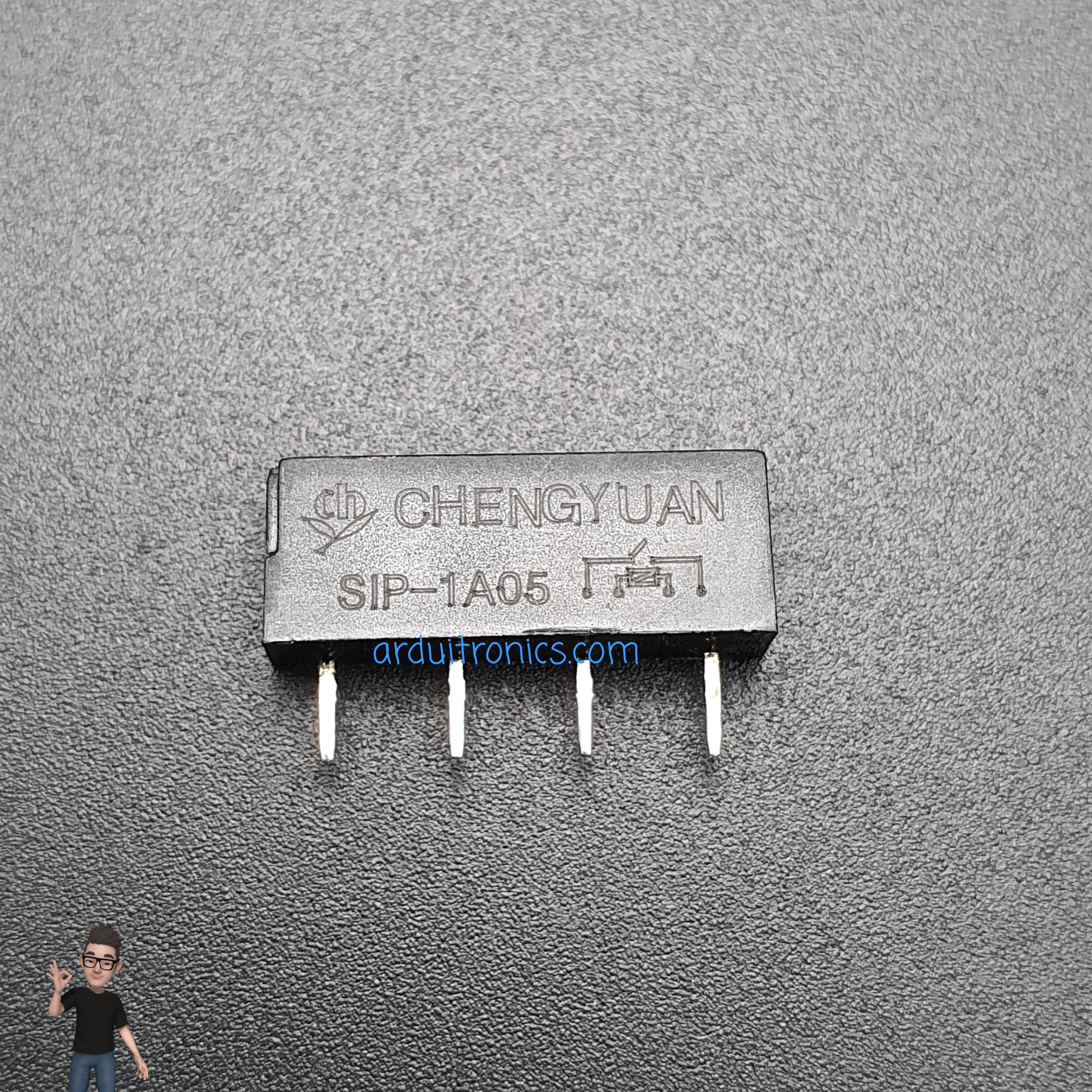 Reed Relay SIP-1A05 Normally Opened 5V (SIP-1A05)