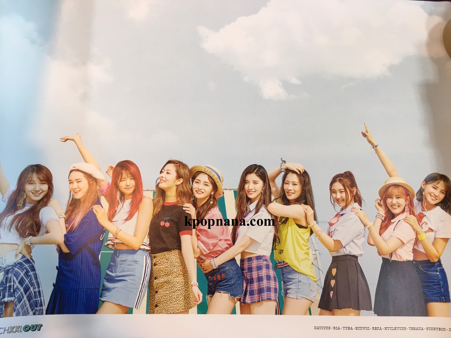 PRISTIN - Mini Album Vol.2 [SCHXXL OUT] โปสเตอร์ แบบที่ 2 พร้อมส่ง