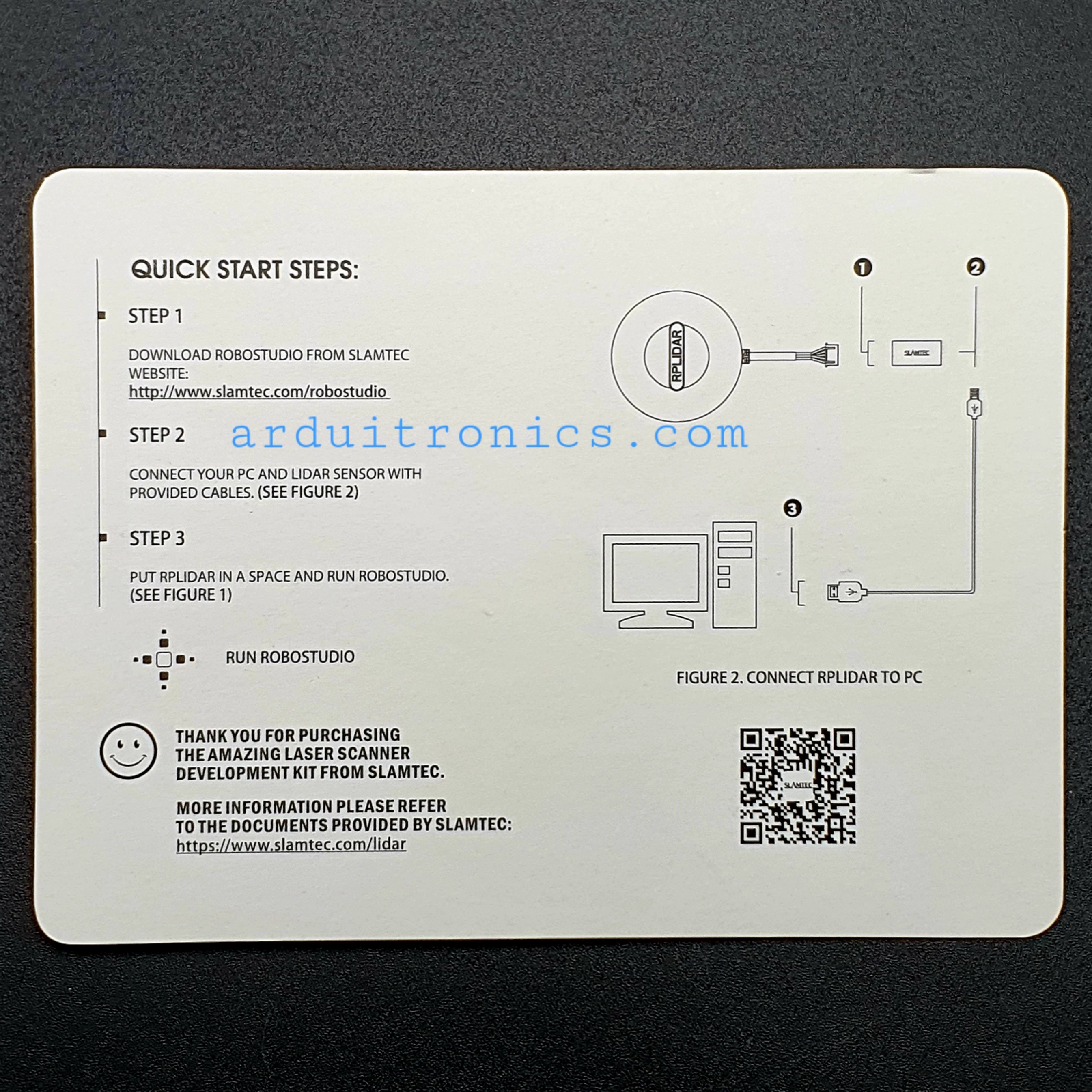 RPLiDAR S2 Low Cost 360 Degree Laser Range Scanner - 30M Range (แท้จาก Slamtec โดย Seeedstudio/DFRobot)