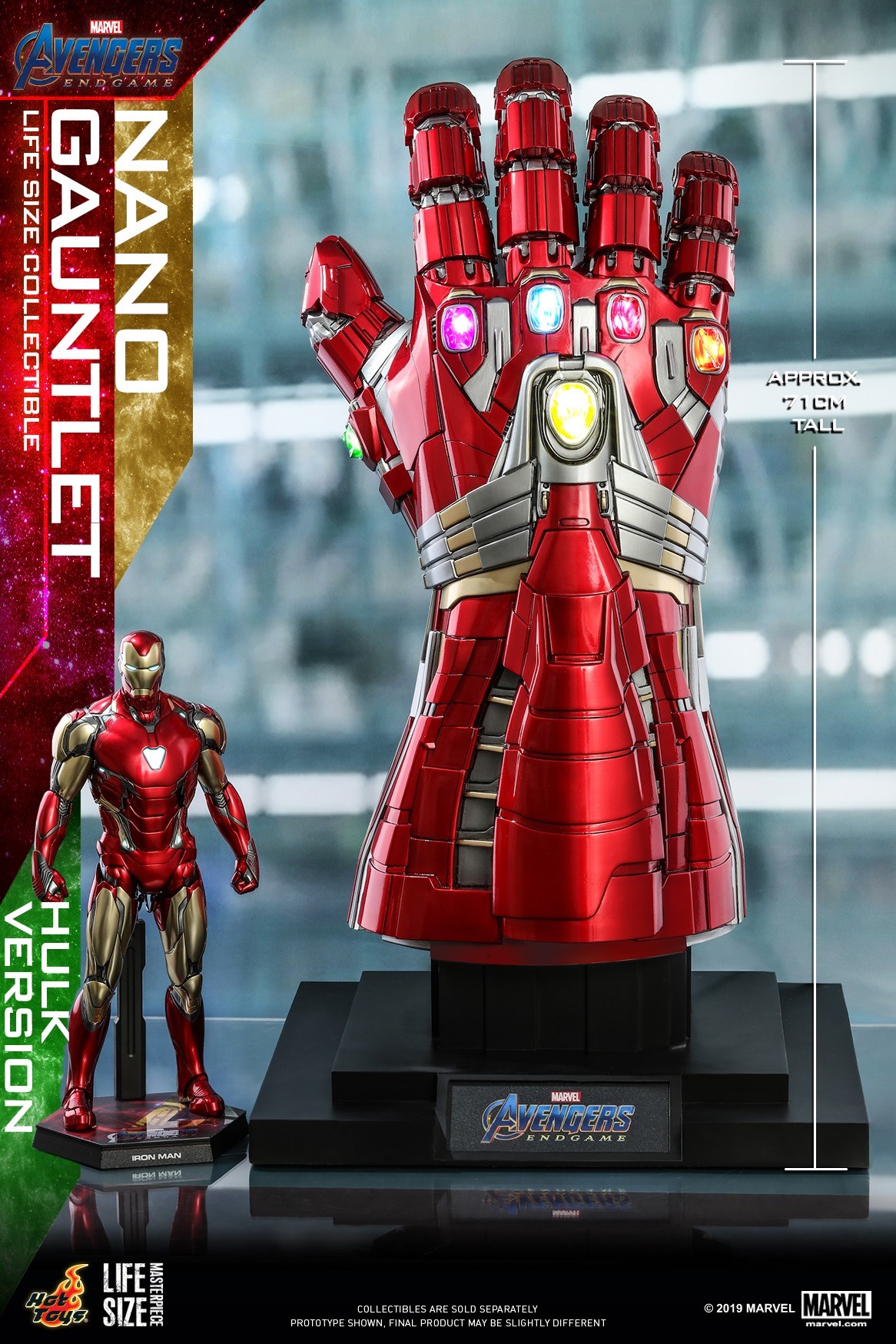 "Pre-Order" Nano Gauntlet: Avengers Endgame 1/1Scale (Hulk Version)