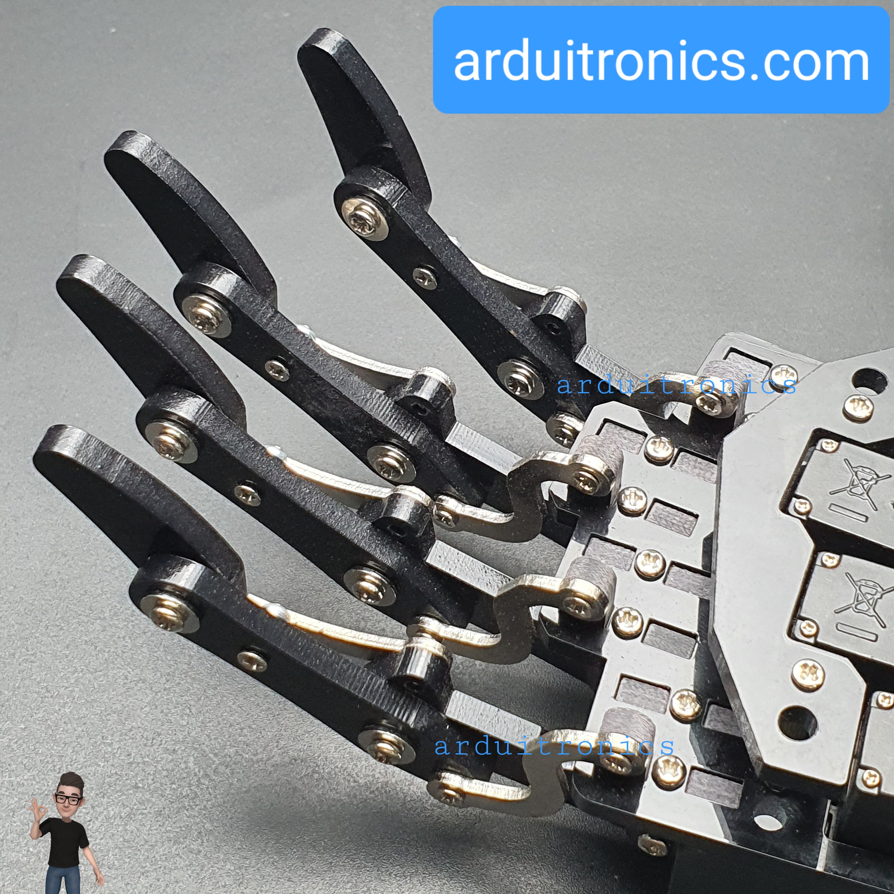 Robot Hand (Right) Kit ประกอบให้แล้วพร้อมใช้