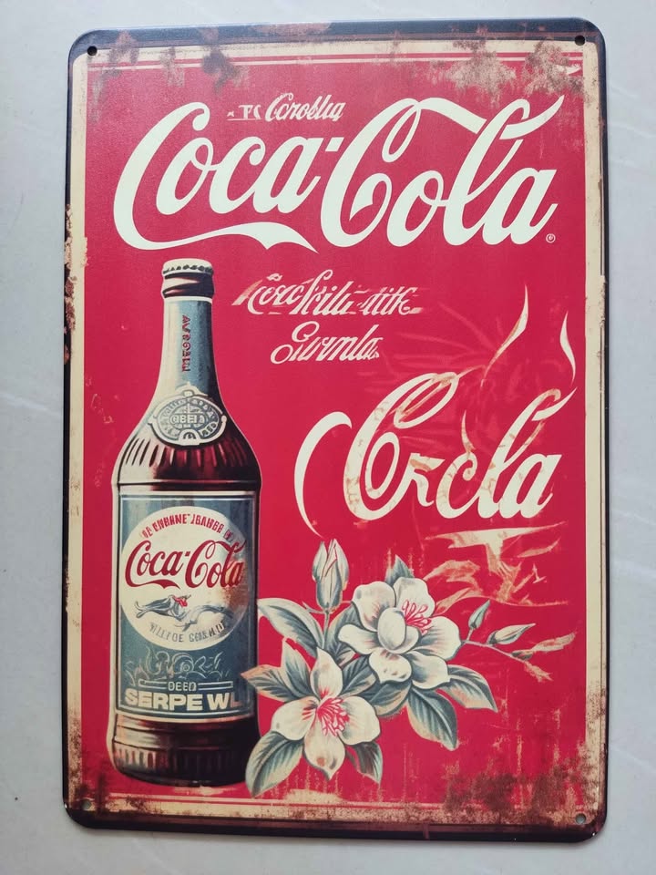 แผ่นป้ายสังกะสีโค๊ก