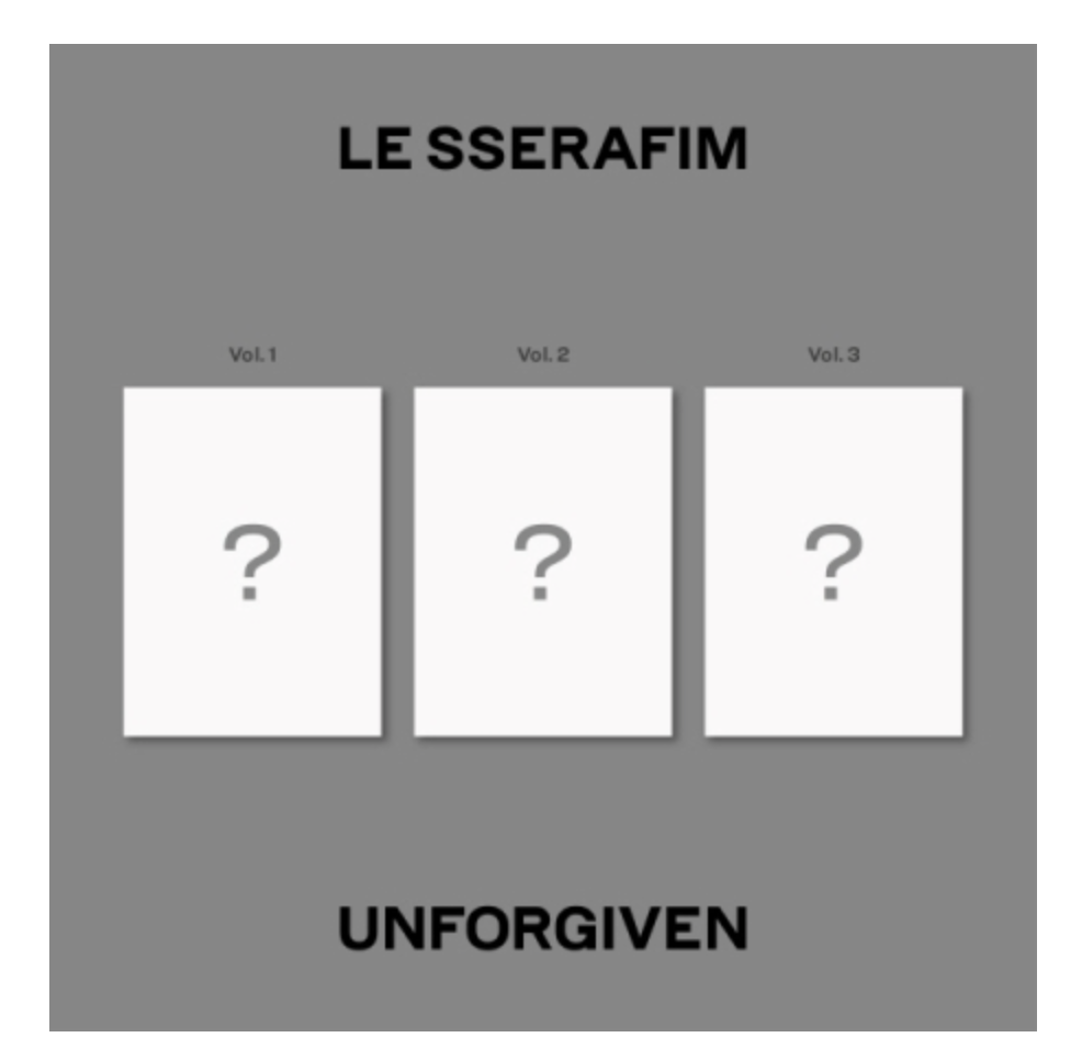 LE SSERAFIM -LE SSERAFIM - 1st Studio Album [UNFORGIVEN รับสั่ง ลงราคา วันที่ 10 เมษา 66 ค่ะ