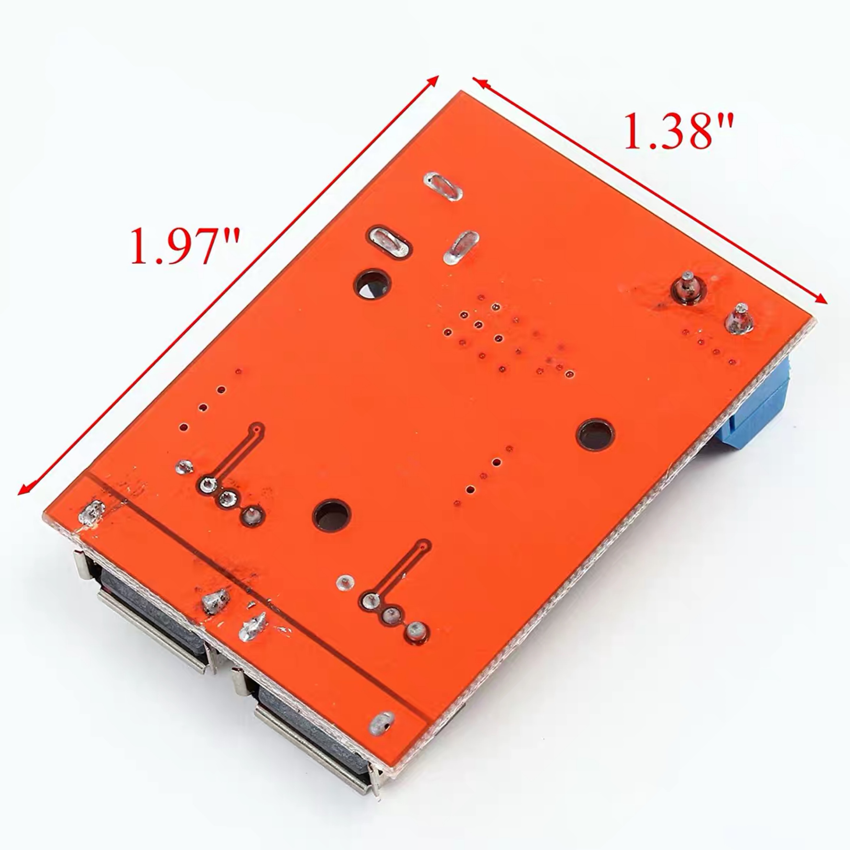 Dual USB DC-DC 9V / 12V / 24V / 36V to Fixed Output 5V 3A Step Down Module