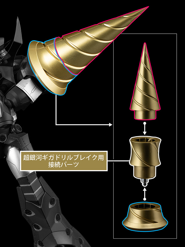 PLAIOBOT "Tengen Toppa Gurren Lagann" Super Galaxy Gurren Lagann