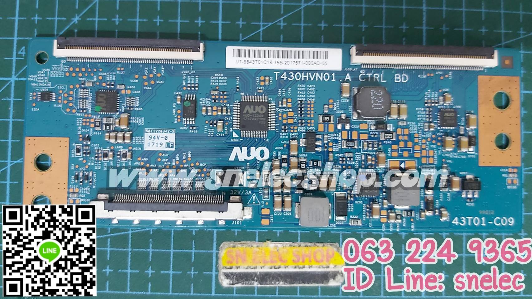 T-CON TCL รุ่น LED43D2920