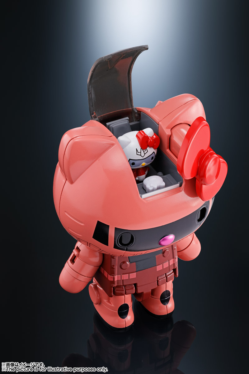 Chogokin Char's Zaku II X Hello Kitty