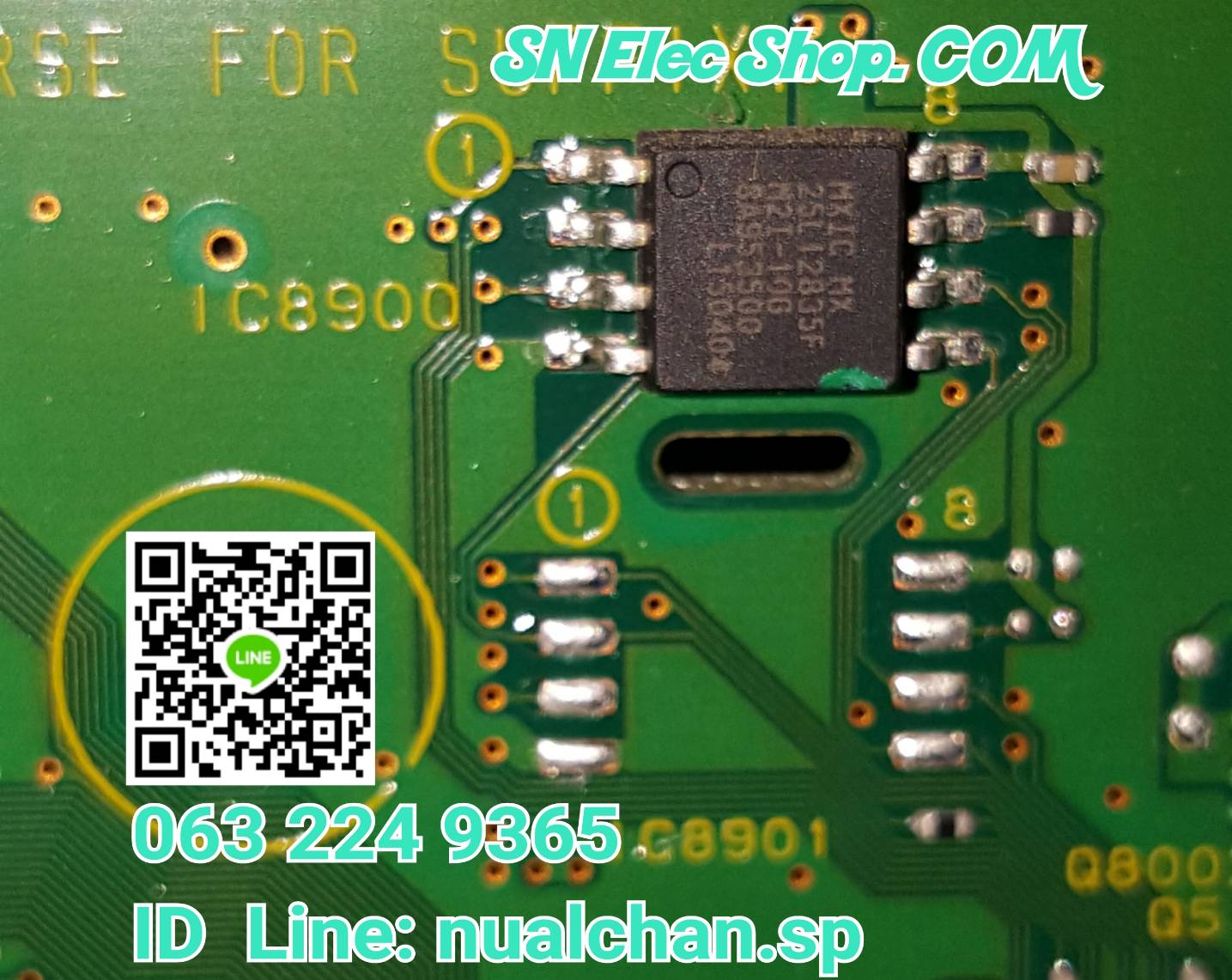 IC Firmware PANASONIC รุ่น TH-40C400T Digital ตำแหน่ง IC8900