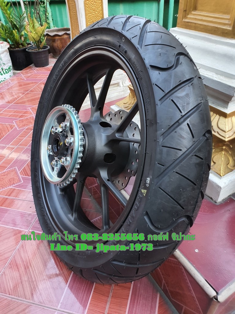 (CBR 150 i) ชุดวงล้อแม็กหลัง พร้อมยาง Hond CBR 150 i ปี 2019 แท้ (สินค้าตำหนิ)