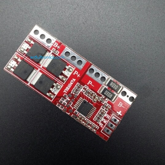 4-Series 18650 Lithium Battery Protection Module 14.8V 16.8V (max. Working Current 15A and max. Transient Current 30A)